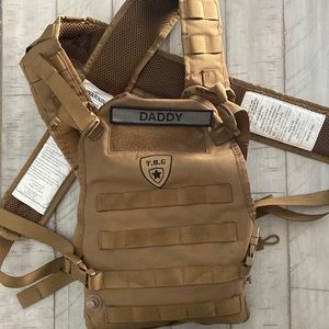 Daddy Baby Carrier - never used - army brown